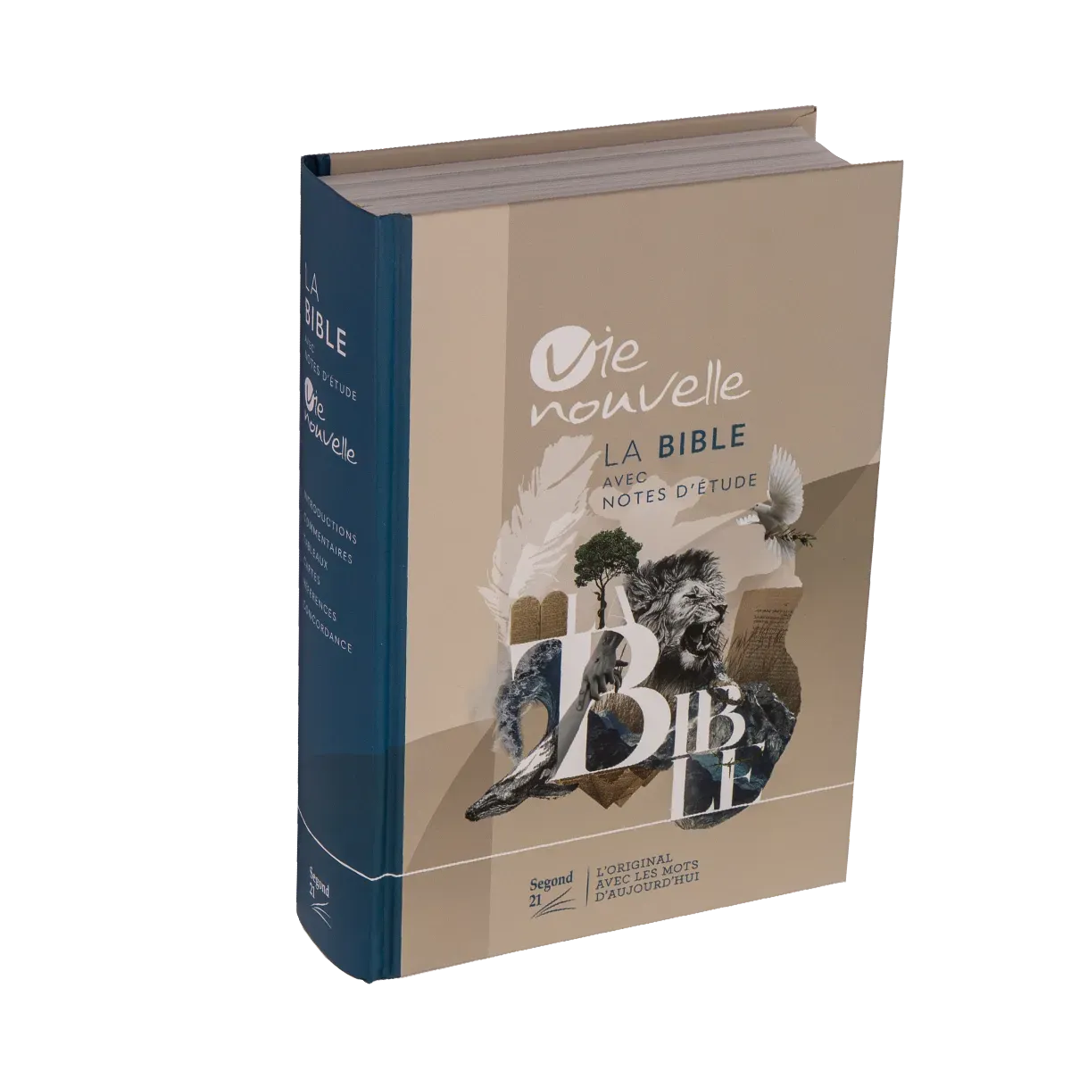Bible SG21 Vie Nouvelle rigide illustrée lion
