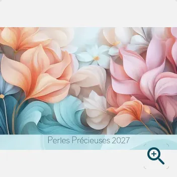 Calendrier - Perles précieuses - mural