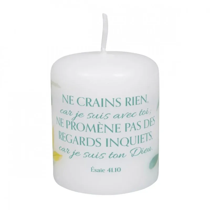 Bougie Ne crains rien car je suis avec toi... - Es. 41:10