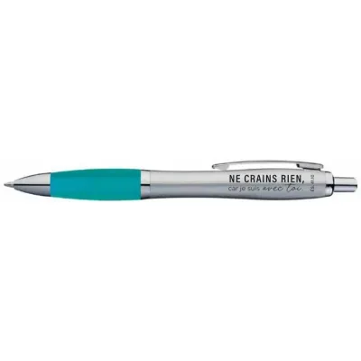 Stylo turquoise Ne crains rien car je suis avec toi - Es. 41:10