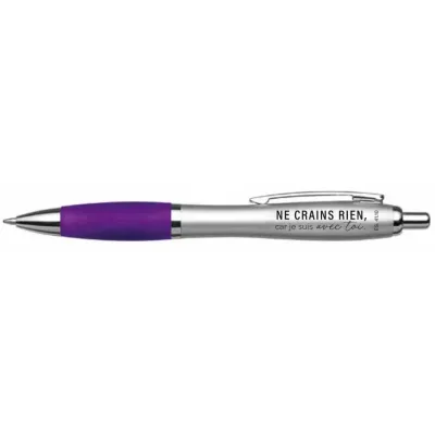Stylo lilas Ne crains rien car je suis avec toi - Es. 41:10
