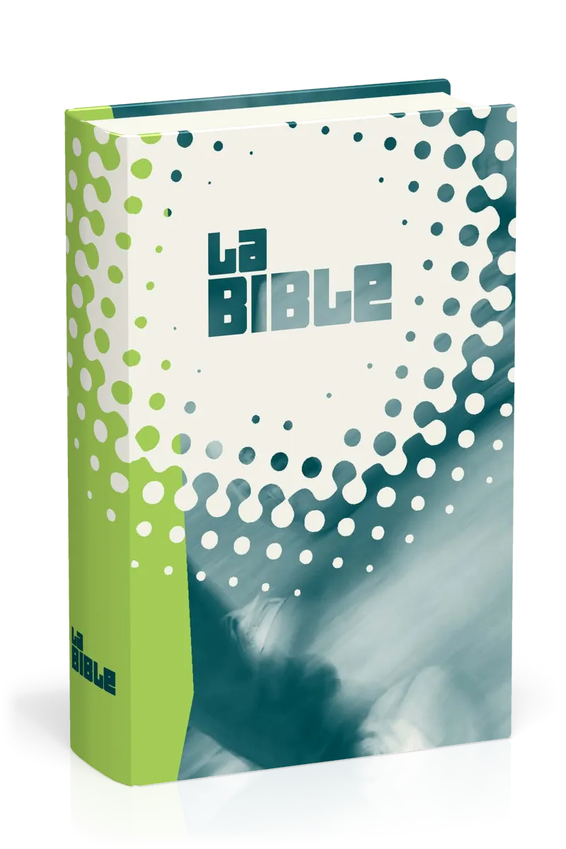 Bible NEG mini rigide vert illustrée