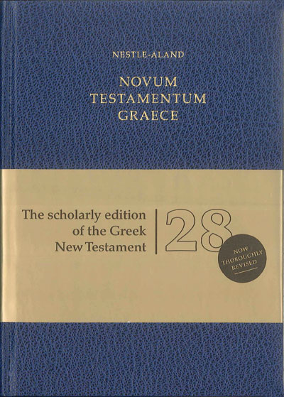 Novum Testamentum Graece (28e édition)