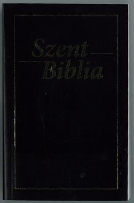 Bible souple noir - hongrois