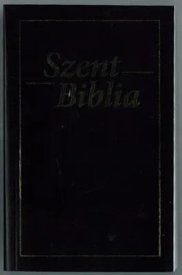 Bible souple noir - hongrois