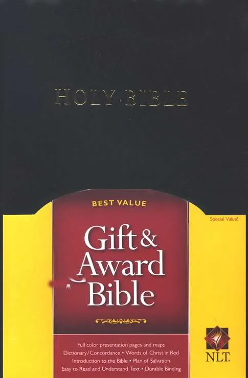 NLT gift award - black