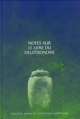 Notes sur le livre du Deutéronome