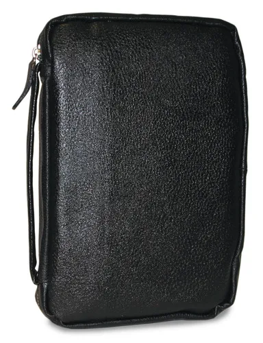 Housse L cuir noir
