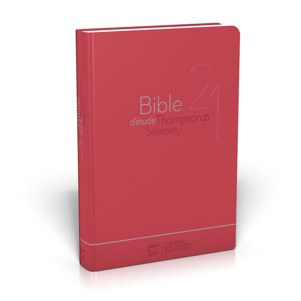 Bible SG21 Thompson souple rouge