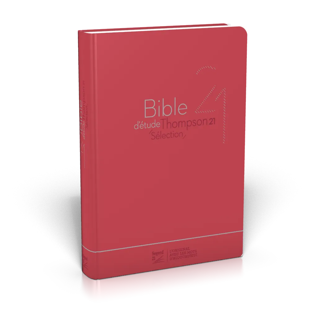 Bible SG21 Thompson souple rouge
