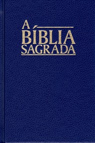 Bible portugais bleu petit format