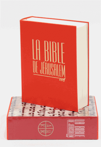 Bible de Jérusalem rigide rouge coffret