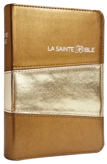 Bible Segond 1910 duo dorée or