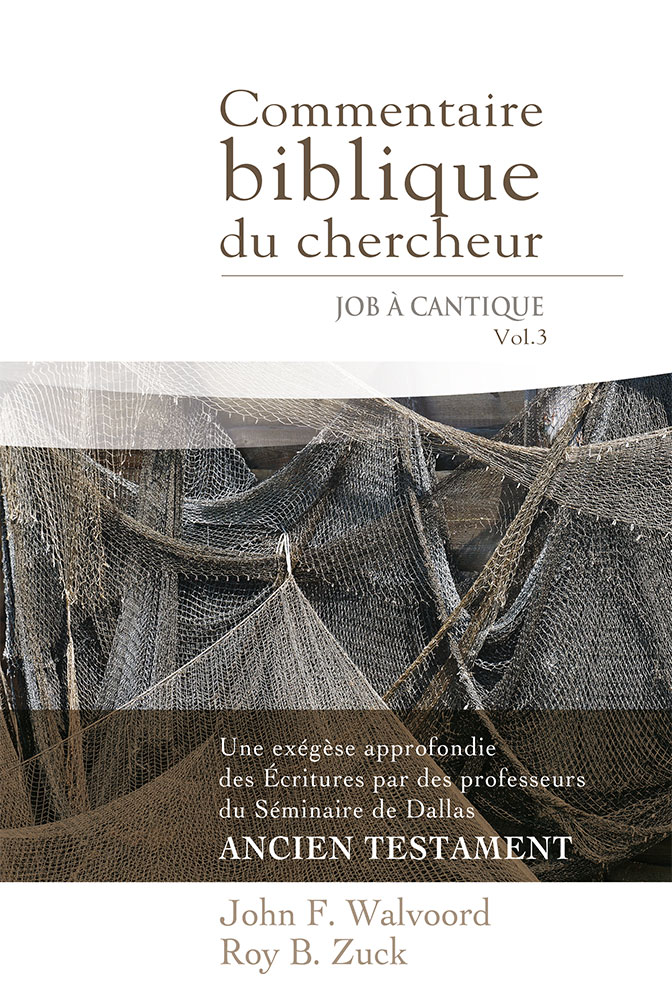 Commentaire biblique du chercheur Vol.3 - Job-Cant