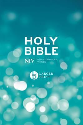 NIV Bible hardcover, blue, LP
