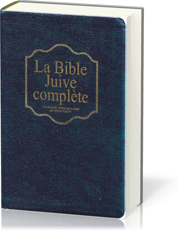 Bible juive complète souple bleu or onglets