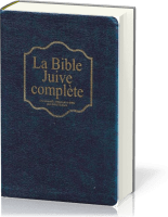 Bible juive complète souple bleu or onglets