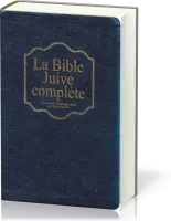 Bible juive complète souple bleu or onglets