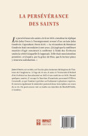 Persévérance des Saints, La