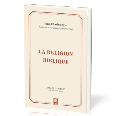 Religion biblique, La