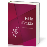 Bible Semeur Etude rigide rouge