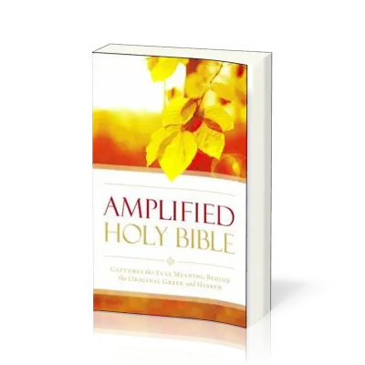 Amplified holy Bible softcover