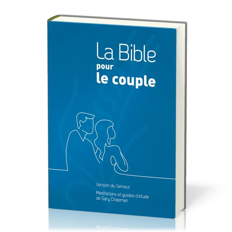 Bible Semeur pour le couple rigide bleu