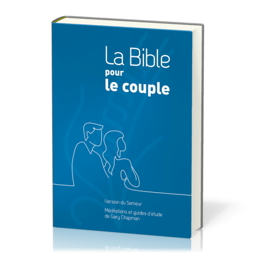 Bible Semeur pour le couple rigide bleu