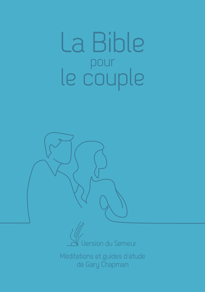 Bible Semeur pour le couple - Souple bleue