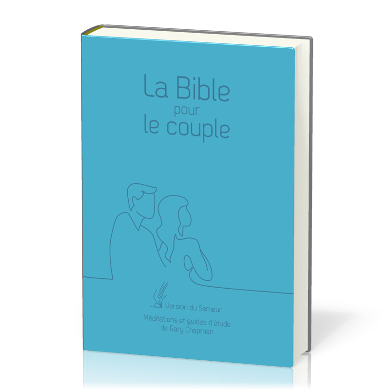 Bible Semeur pour le couple - Souple bleue