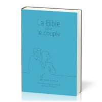 Bible Semeur pour le couple souple bleue