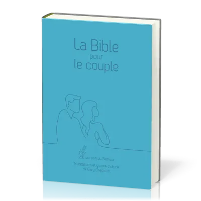 Bible Semeur pour le couple souple bleue