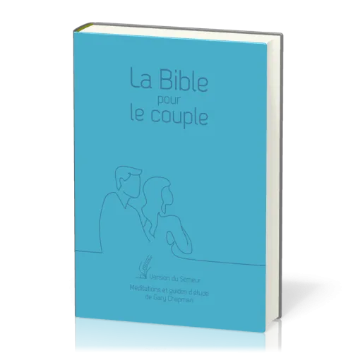Bible Semeur pour le couple souple bleue