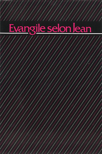 Evangile Jean gros caractères