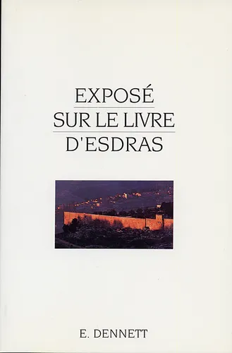 Exposé sur le livre d'Esdras
