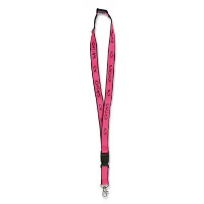 Dragonne - Tour de cou Ichtus rose fluo