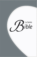 Bible Segond 1910 duo gris/blanc or zip