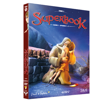 DVD Superbook Tome 1 - Saison 1, Episodes 1-3