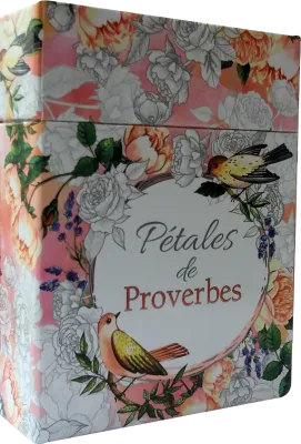 Pétales de Proverbes (Cartes à colorier)