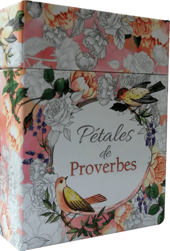 Pétales de Proverbes (Cartes à colorier)