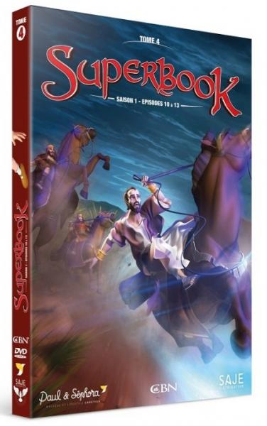 DVD Superbook Tome 4 - Saison 1, Episodes 10-13
