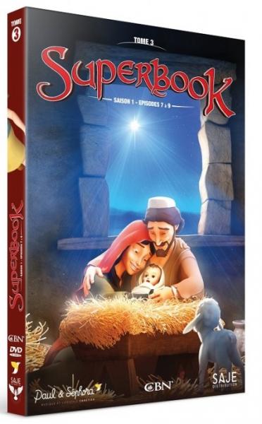 DVD Superbook Tome 3 - Saison 1, Episodes 7-9