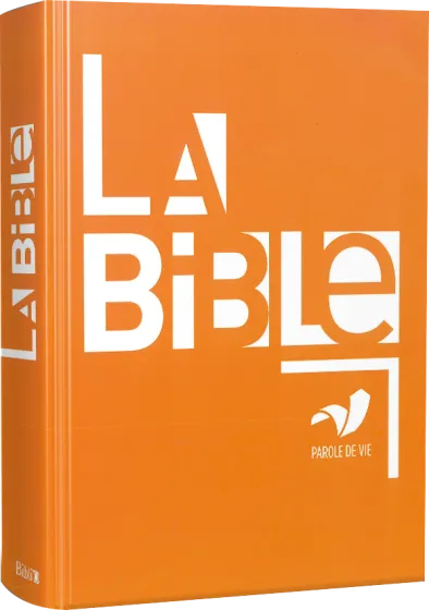 Bible PdV Gros caractères rigide orange