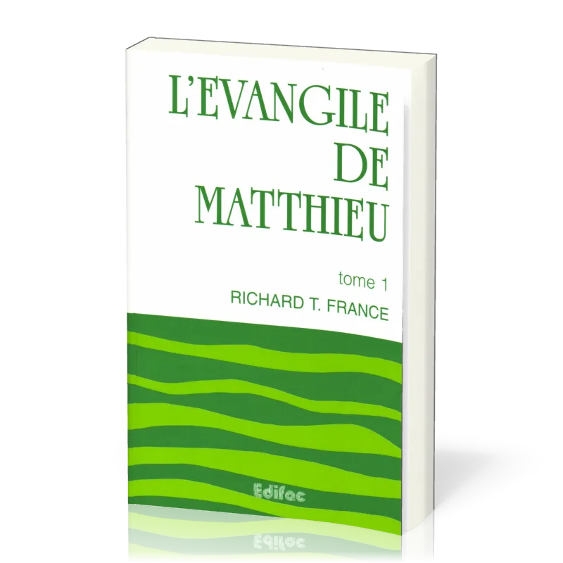 Evangile de Matthieu, L'- tome 1