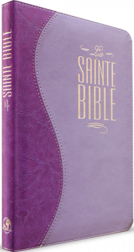 Bible Esaïe 55 souple Duo Parme zip