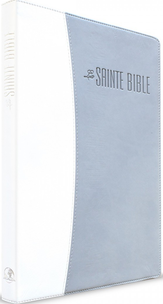 Bible Esaïe 55 confort souple Duo Blanc/Gris
