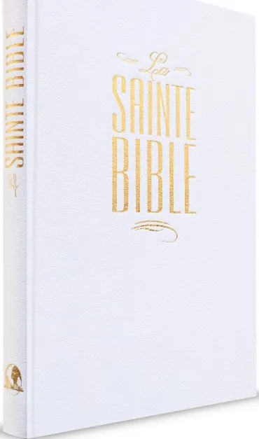 Bible Esaïe 55 rigide blanc