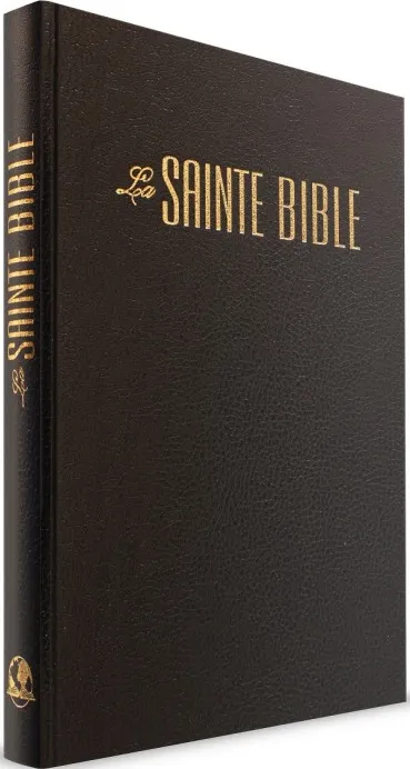 Bible Esaïe 55 rigide noir