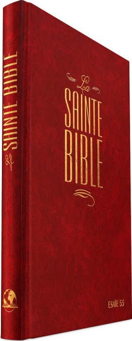 Bible Esaïe 55 rigide rouge