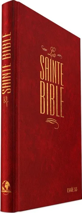 Bible Esaïe 55 rigide rouge